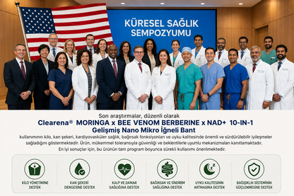 10’u 1 Arada Gelişmiş Nano Mikro İğneli Bant — Günde 1 Kez Kullanım, 7 Günde Gözle Görülür Sonuçlar