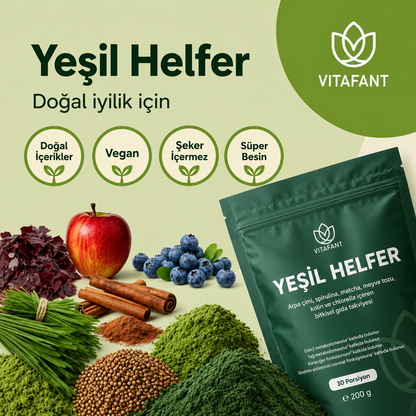 Yeşil yardımcılar: Detoksifikasyon yoluyla kilo verin, yeme isteğinizi kontrol altına alın ve günlük yaşamınızda daha fazla enerji kazanın.